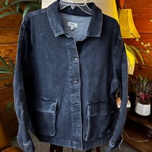 Me Women's Denim Jacket 3x(54”Bust x 28”Length) New